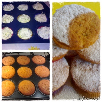 Muffin dolci alle zucchine