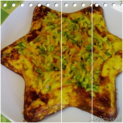 Frittata stellare di verdure