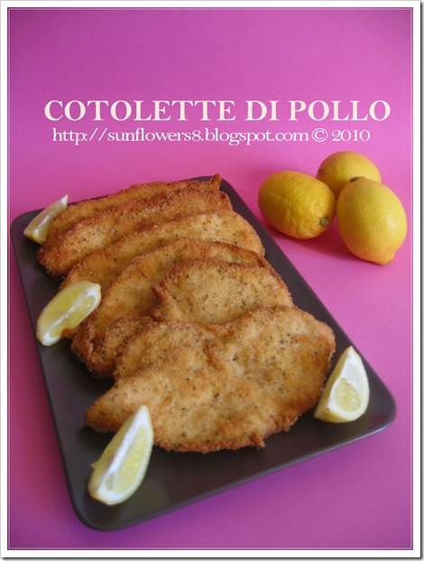 Cotolette di pollo Cop