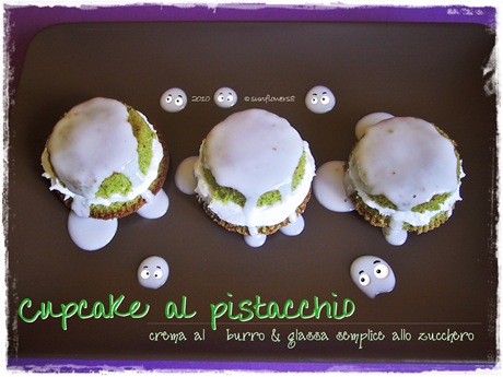 Cupcake al pistacchio_crema al burro