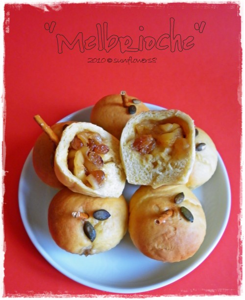 Melbrioche_brioche alle mele e cannella