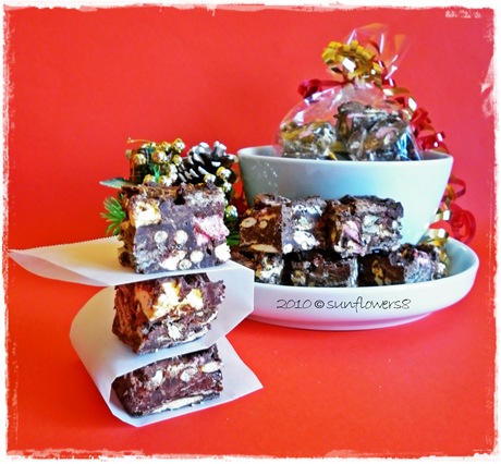 Rocky Road_cubetti golosi al cioccolato_Natale