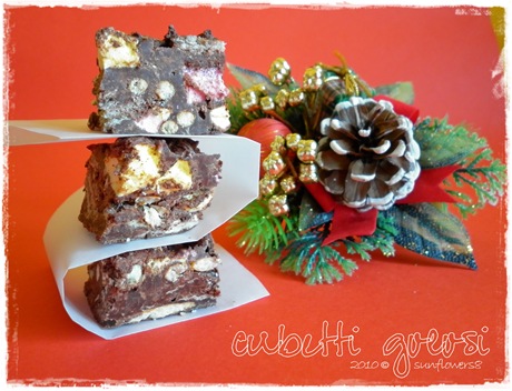 Rocky Road_cubetti golosi al cioccolato_Natale