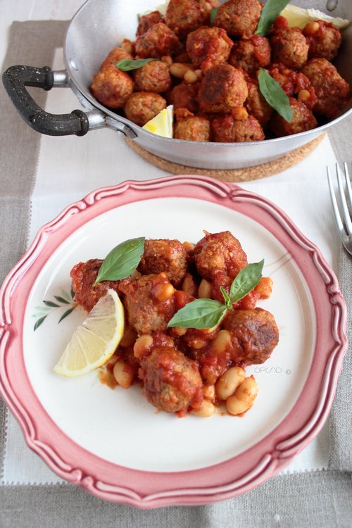 Polpette al limone e cannellini