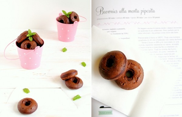 Ciambelle_Donuts_Brownies al cioccolato e menta