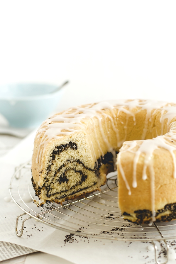 Rotolo ai semi di papavero - Poppy seeds roll cake