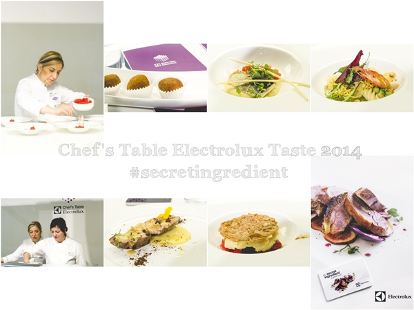 #secretingredient - Chef's Table Electrolux - Taste of Milano 2014 - Nadia Moscardi - Elodia