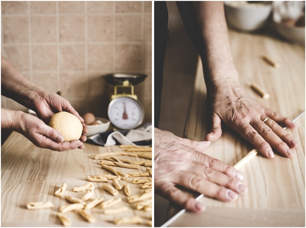 pasta fatta in casa - maccheroncini al ferretto - pasta al ferretto - pasta calabrese - #storiedicucina - home made pasta - Italian pasta - Italian recipe