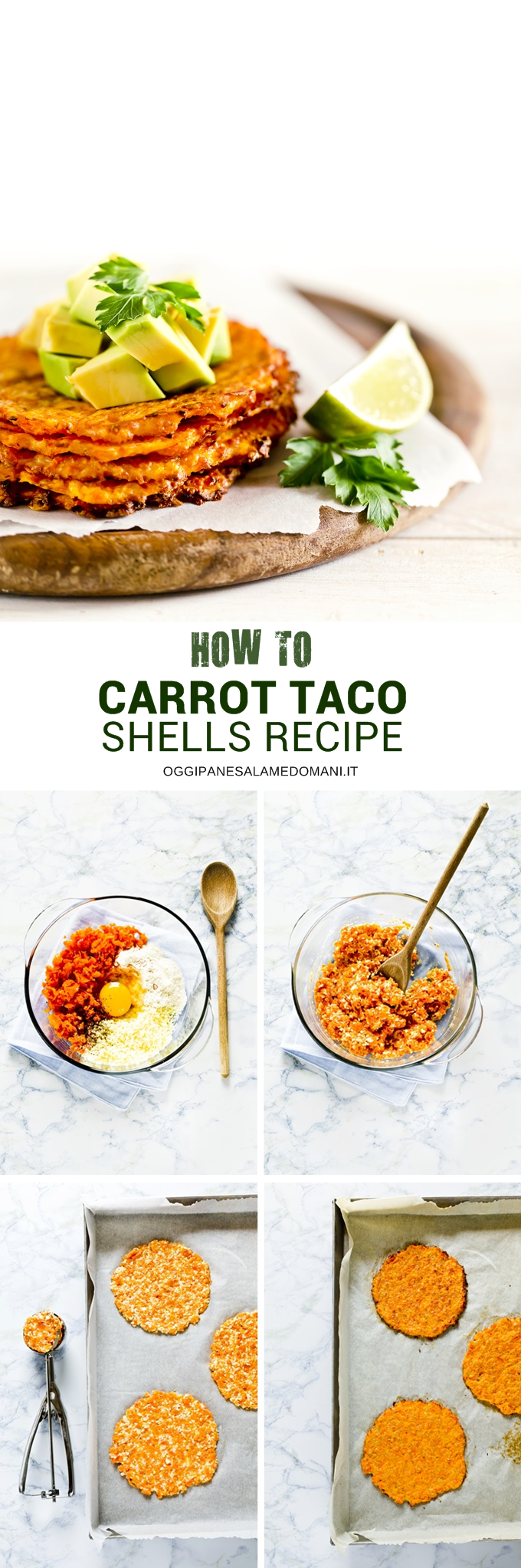 tacos - tacos di carote - carrot tacos shells - how to make carrot tacos shells - tacos vegetariani - veg tacos