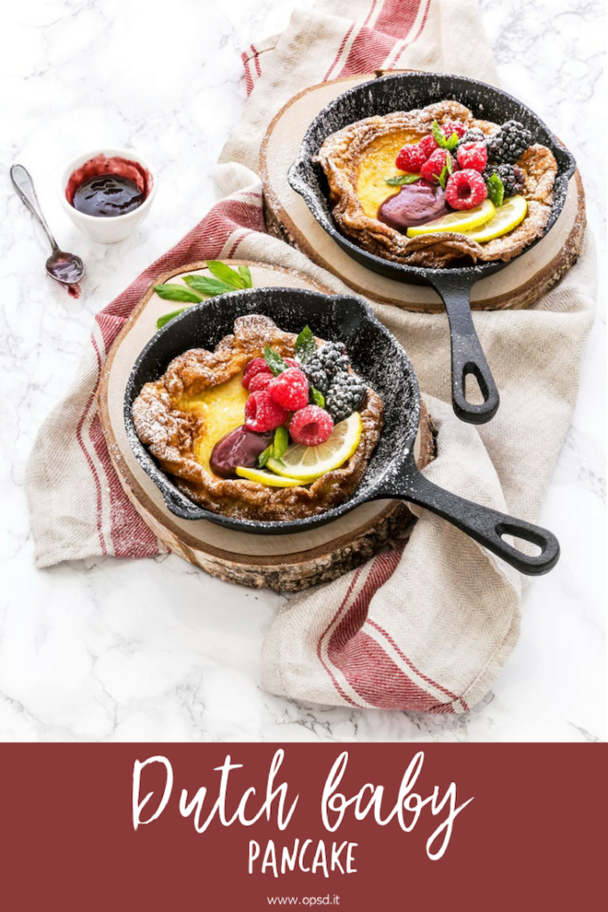 come fare i dutch baby pancakes - how to make dutch baby pancake - german pancake recipe